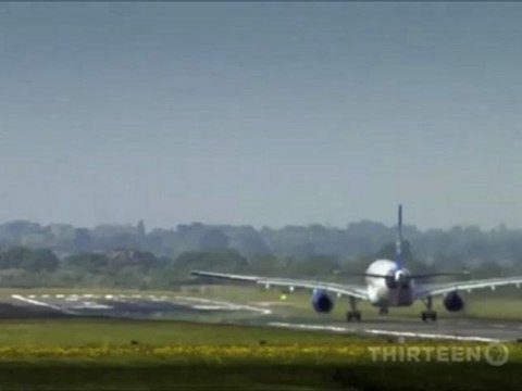 Lightning hits an Airplane - video posted by Sameer Pimpalkhute