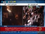 لقاء مع مؤيدو مرسى امام قصر الاتحادية 23/11/2012