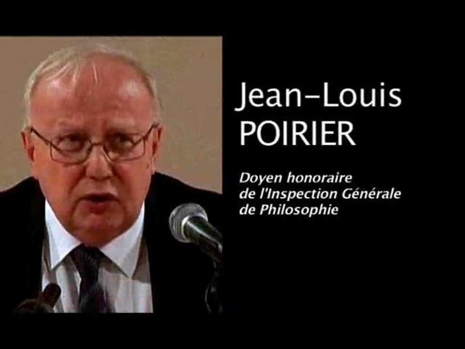 À quoi sert la morale? - Jean-Louis POIRIER