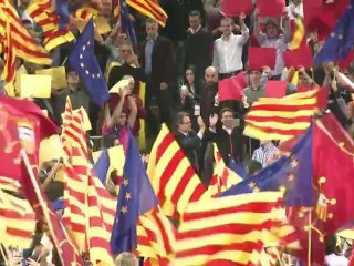 Catalogne: dernier meeting de campagne des indépendantistes