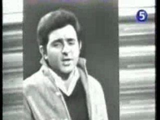 "ET JE M 'EN VAIS" RICHARD ANTHONY