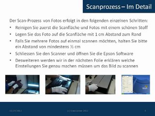 Wie man mit Epson V700 Fotos scannt
