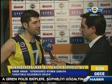 22 Kasım 2012 Fenerbahçe Ülker 85-68 Union Olimpija Maçı Sonrası Röportajlar