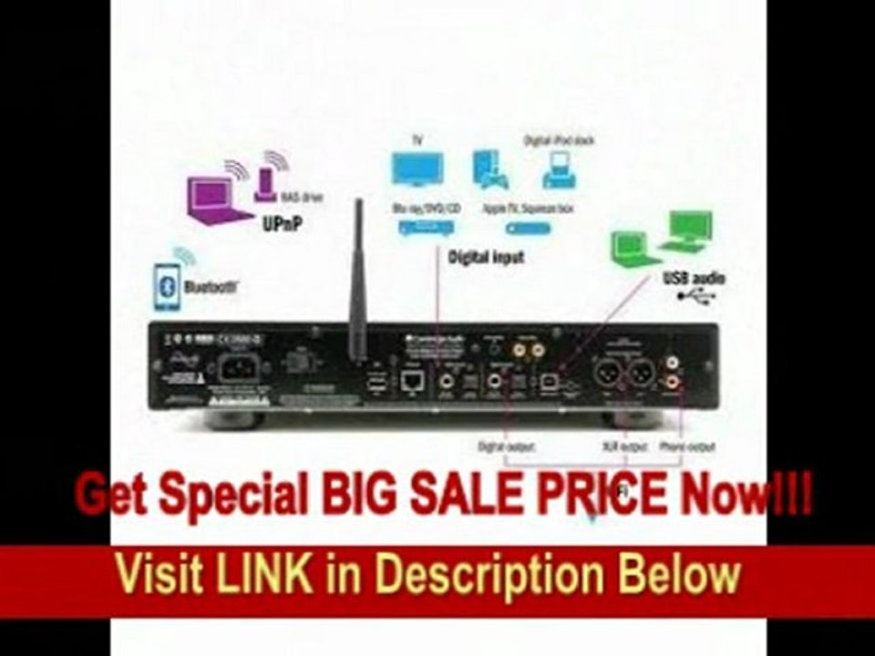 [BEST BUY] Cambridge Audio - Stream Magic 6 - Upsampling Nework Music Player - Black