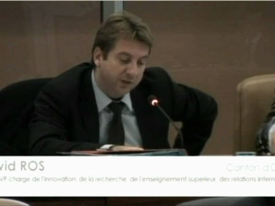 Intervention David Ros maire Orsay au conseil general 91 ( PRS ile de france)