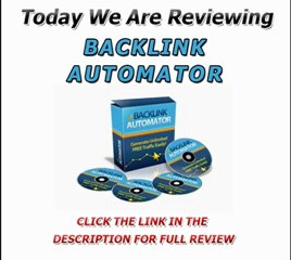 Backlink Automator Review