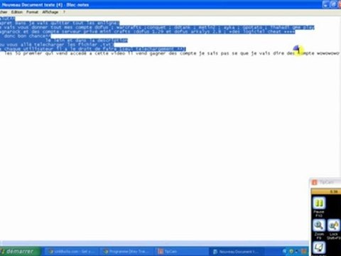 je donne tout mes compte(dofus,arkalys,metin2,warcrafts,serveur privé minicraft,ddtank,Runscap++)