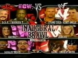 WWF InVasion 2001 Matchcard