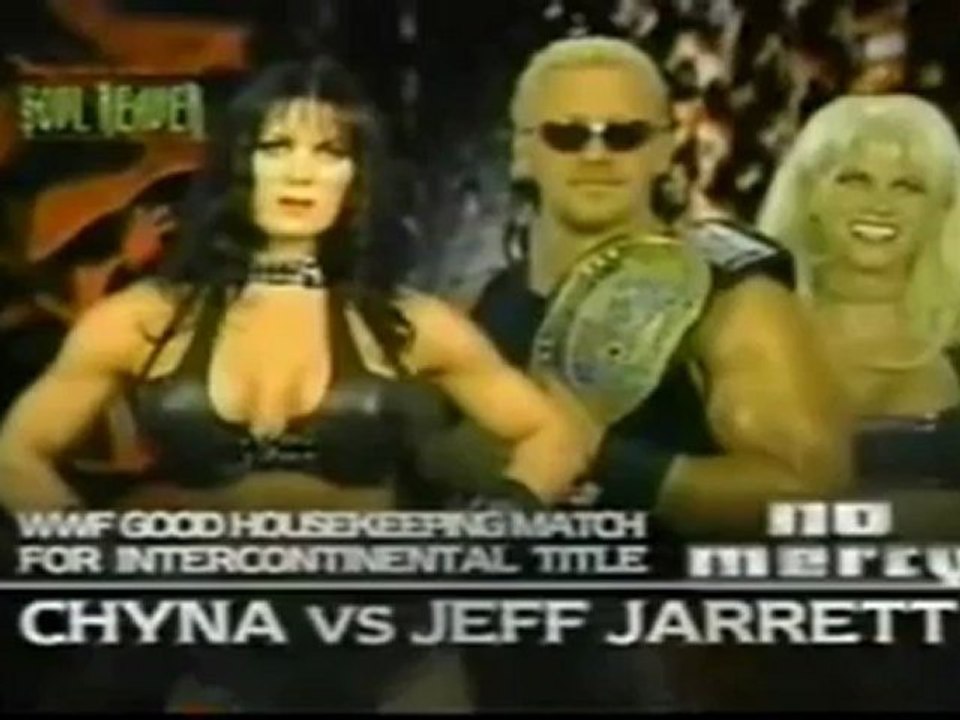 WWF No Mercy 1999 Matchcard