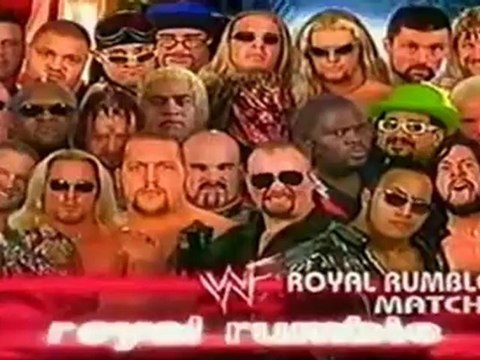WWF Royal Rumble 2000 Matchcard