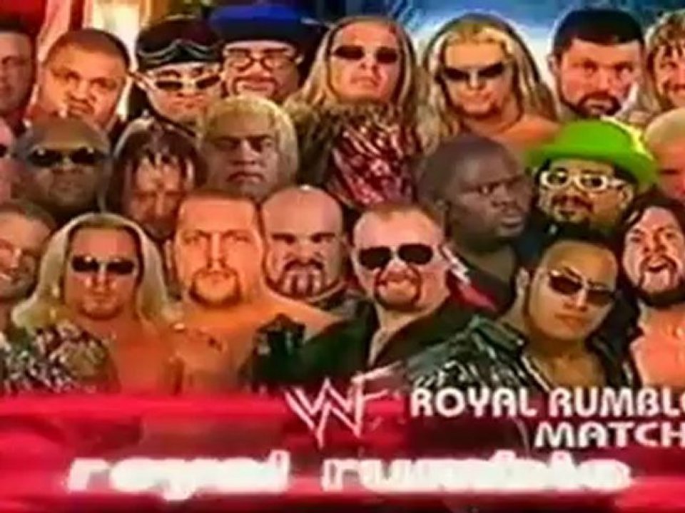 WWF Royal Rumble 2000 Matchcard