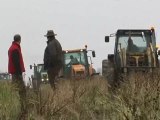 Croixmare(76) : labour sauvage contre la perte de terres agricoles