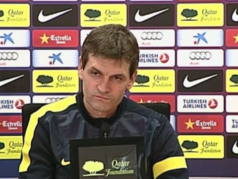 Vilanova: Es demasiado pronto para sacar conclusiones sobre mi influencia en el vestuario
