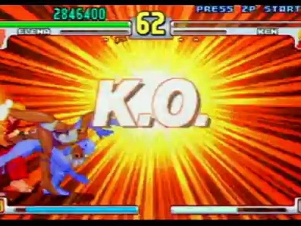 Street Fighter III 3rd Strike Fight for the Future: Elena Playthrough (2 of 2)