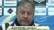 Conférence de presse Tours FC - GFC Ajaccio : Bernard BLAQUART (TOURS) - Jean-Michel  CAVALLI (GFCA) - saison 2012/2013