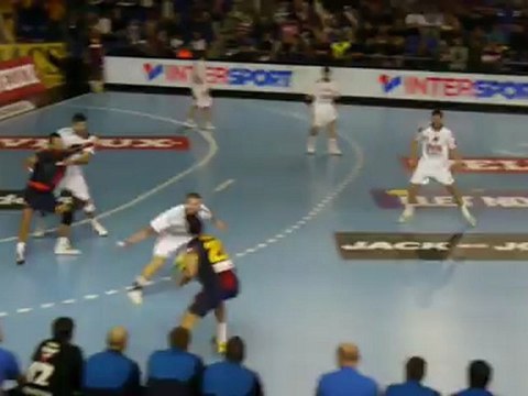 Barcelone - Szeged / Arrêt Mikler / Handball Ligue des Champions