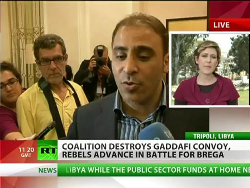 Battle for Brega: NATO hits Gaddafi convoy as rebels regroup