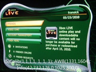 le xbox live sur la xbox original