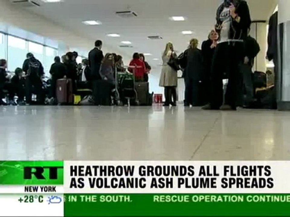 Iceland Volcano Eruption: Ash grounds flights in UK and Northern Europe