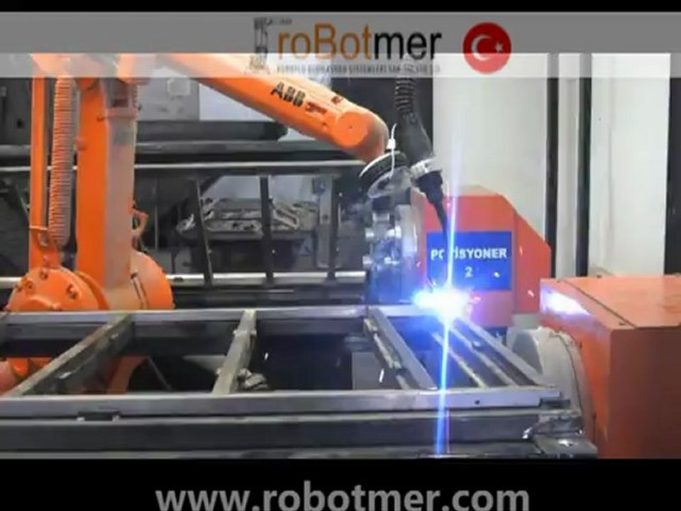 ABB ROBOTMER IRB 1400 ARC WELDING ROBOT - BAZA KAYNAK