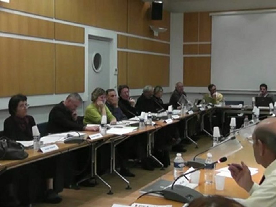 CM 21 11 2012 - Culture - Accueil en résidence de création au Chai du Terral de la Compagnie Faux Magnifico - Intervention de J. Atlan