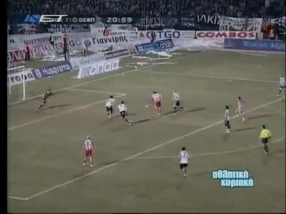 PAOK vs Olympiacos 1-1 (2007-08)