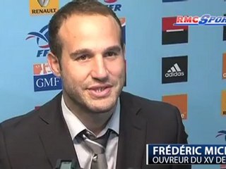 XV de France - Michalak: "Je me suis bien senti"