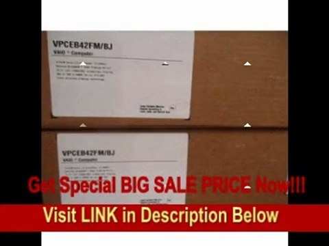 [SPECIAL DISCOUNT] Sony VAIO VPC-EB42FX/BJ 15.5-Inch Widescreedescreen Entertainment Laptop (Black)