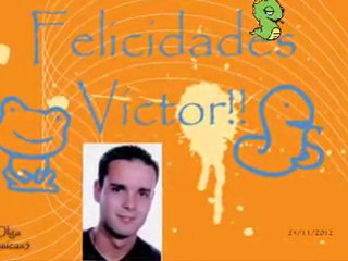 Felicidades Victor!!