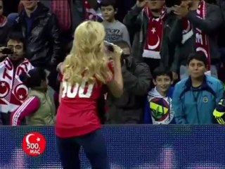 500. Milli Maç'ta Hadise Çıktı! (Türkiye - Danimarka)
