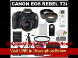 [BEST BUY] Canon EOS Rebel T3i Digital SLR Camera Body & EF-S 18-55mm IS 5mm IS II Lens with 32GB Ca
