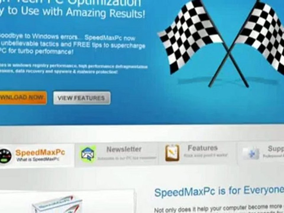 SpeedMaxPc - Free SpeedMaxPc Video Install Update 2013