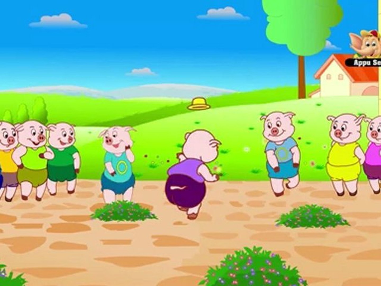Ten Little Pigs - Nursery Rhyme - video Dailymotion