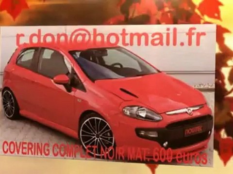 Fiat Punto Evo, Fiat Punto Evo, essai video Fiat Punto Evo, covering Fiat Punto Evo, Fiat Punto Evo noir mat