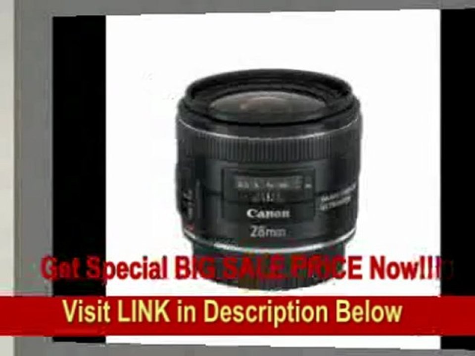 [BEST BUY] Canon EF 28mm f/2.8 IS USM Lens