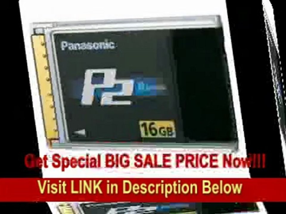 [FOR SALE] Panasonic AJ-P2CO16RG 16GB P2 High Performance Memory Card for the AG-HVX200 Camcorder