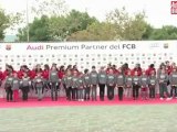 Vídeo: Entrega coches Audi al FC Barcelona 2012-2013