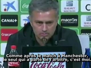 Arbitres, joueurs, dirigeants : Mourinho tire à vue !
