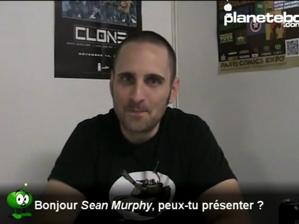 Sean Gordon Murphy en interview sur PlaneteBD.com