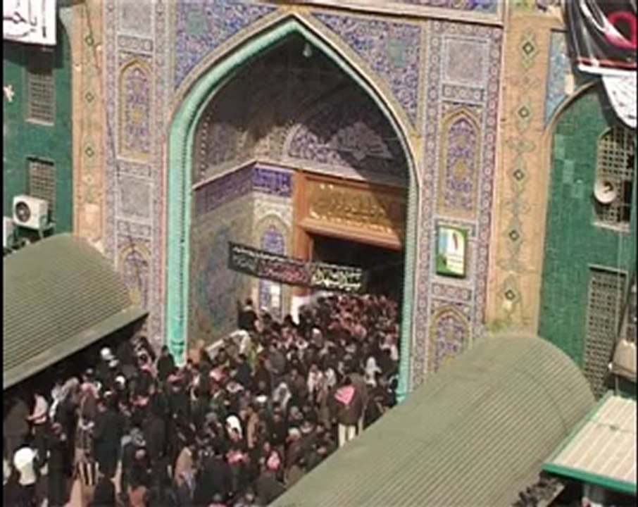 شباب من محافظة الأنبار يحيون ذكرى عاشوراء الإمام الحسين (ع)