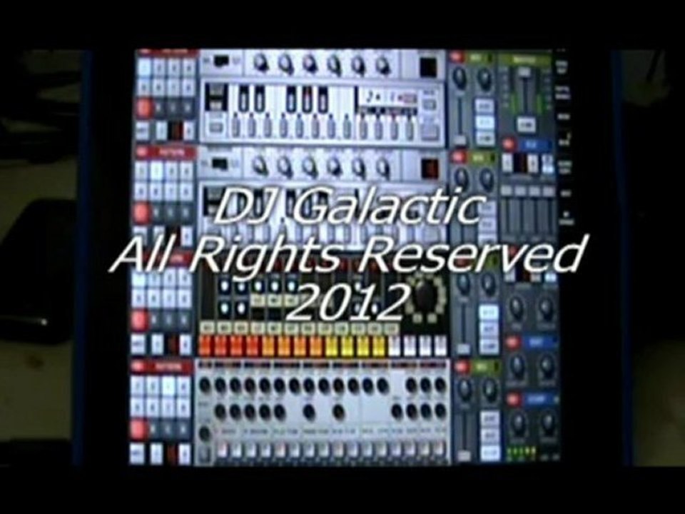 WILD NIGHTS (Techno Music) on Rebirth with Ipad2