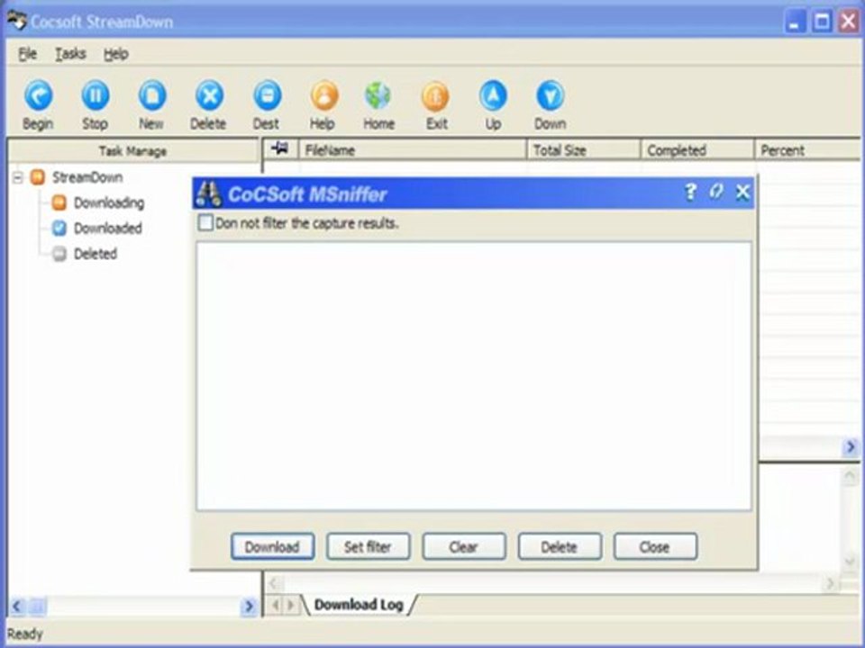 CoCSoft Stream Down 6.8 Free
