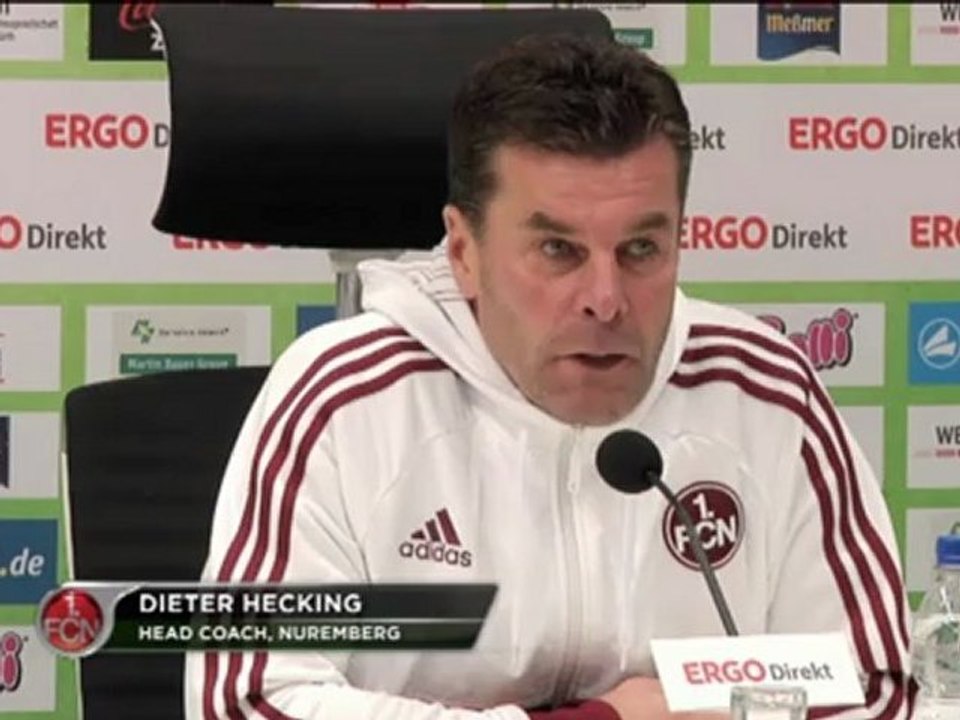 Hecking: ''Hektisch, kein Spielfluss, wenig Fußball''