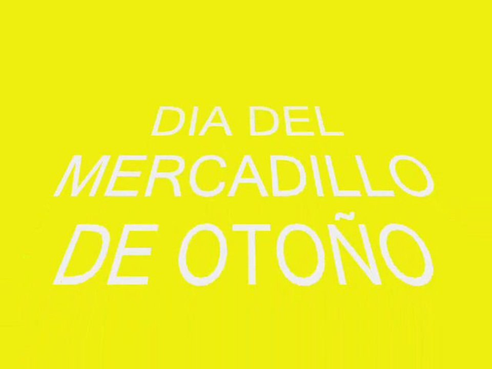 DÍA DEL MERCADillo DE OTOÑO