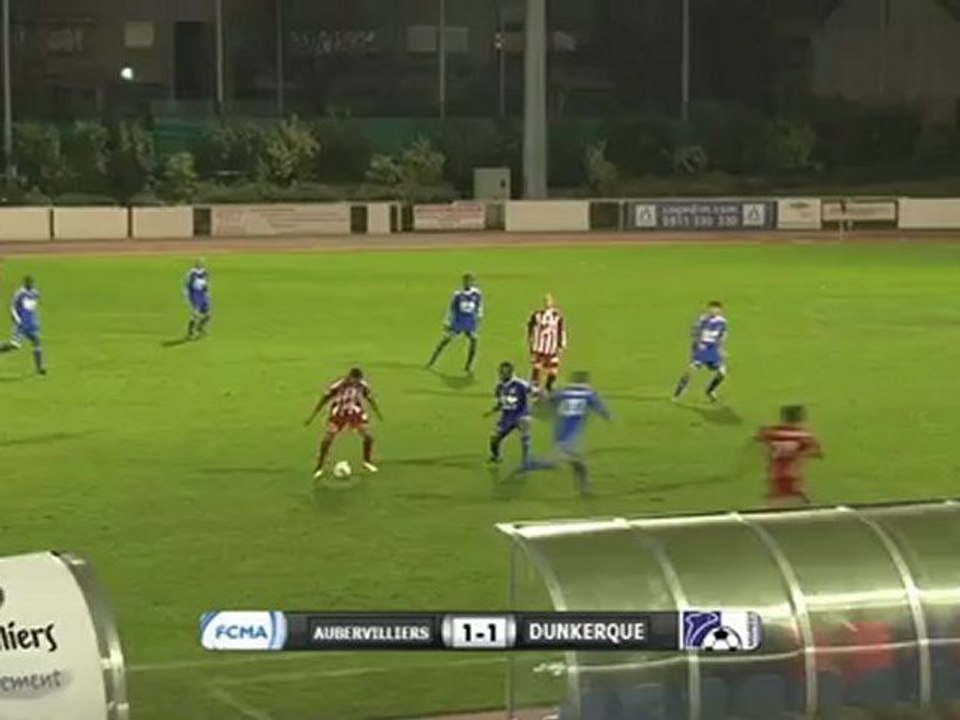 FCM Aubervilliers 1 - 3 USL Dunkerque (24/11/2012)