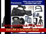 [SPECIAL DISCOUNT] Panasonic AG-AC7 Shoulder-Mount AVCHD Camcorder w/ SSE Interview Kit Featuring: Extended Life Battery & External Rapid Charger, 2x 8GB SDHC Memory Card, Wireless Lapel & Handheld Microphone, LED Video