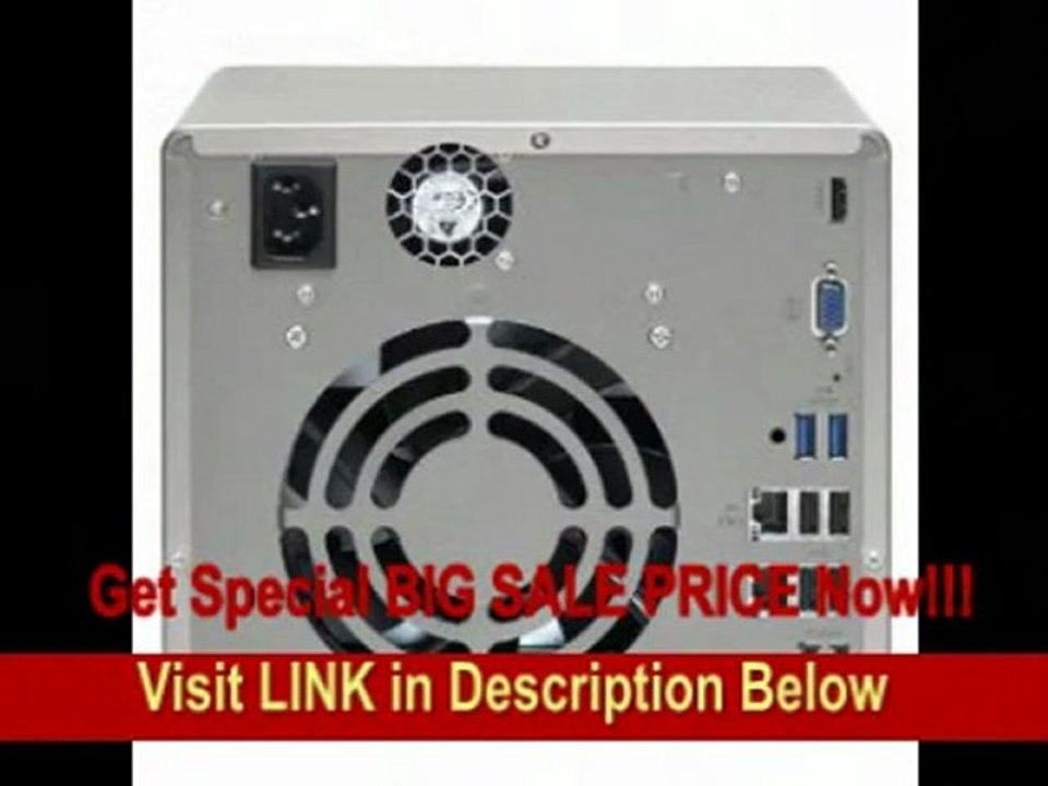 [SPECIAL DISCOUNT] Qnap High-performance 5-bay NAS server for SMBs, Intel&reg Atom 2.13GHz Dual-core Processor, 1GB RAM, HDMI (TS-569-PRO-US)