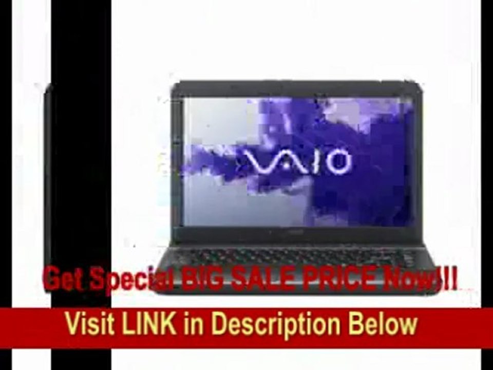[FOR SALE] Sony VAIO VPCEG26FX/B 14-Inch Laptop, Intel i5 2.4 Ghz, 4GB Ram 640GB HD, BluRay player (Charcoal Black)