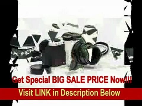 [BEST BUY] Pentax K-01 16MP APS-C CMOS Compact System Camera with Dual Lens Kit 18-55mm, 50-200mm (White)