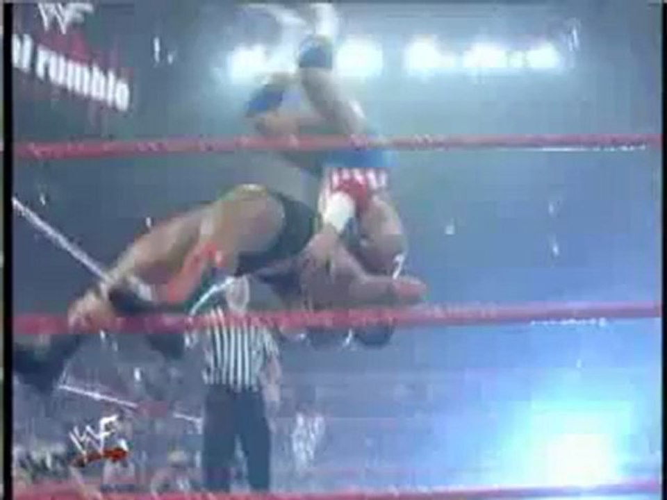 Tazz vs Kurt Angle WWF Royal Rumble 2000